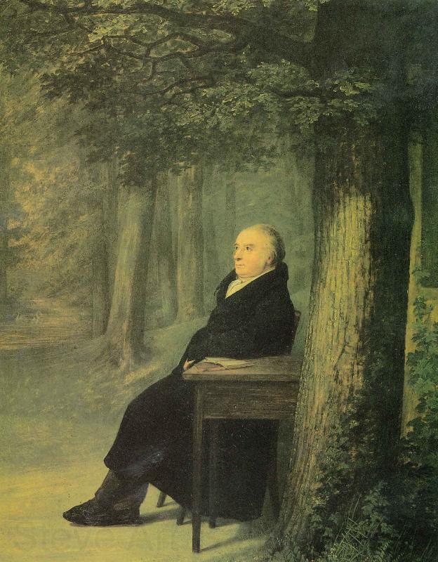 Georg Friedrich Kersting Bildnis des Buchhandlers France oil painting art